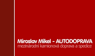 Miroslav Mikel - Autodoprava